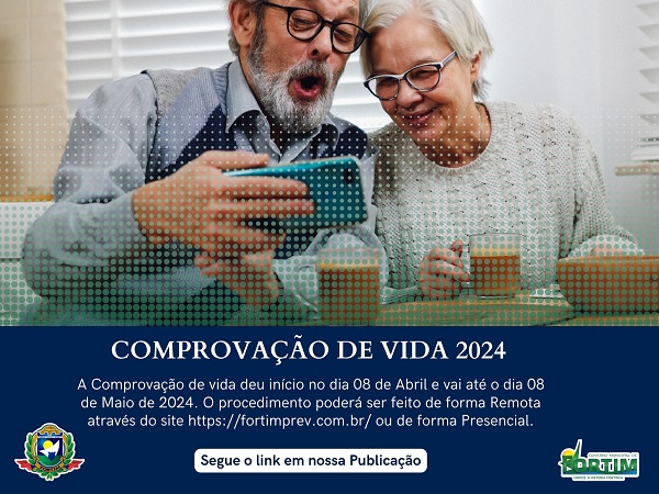 COMPROVAÇÃO DE VIDA 2024 | CRONOGRAMA DE ATENDIMENTO