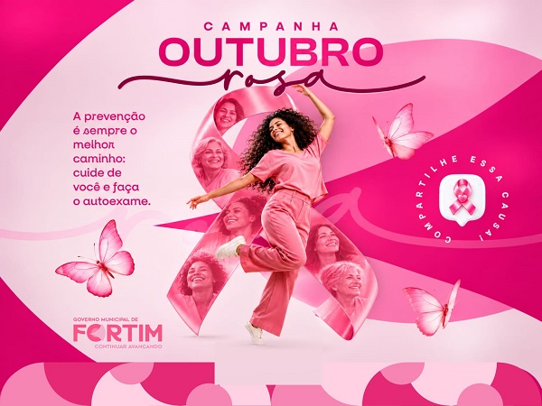 OUTUBRO ROSA: MÊS DE CONSCIENTIZAÇÃO, CUIDADO E PREVENÇÃO DO CÂNCER DE MAMA