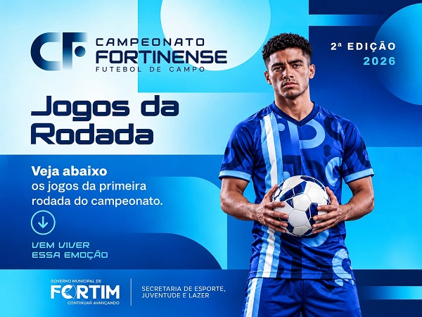 CAMPEONATO FORTINENSE DE FUTEBOL DE CAMPO TERÁ PRIMEIRA RODADA NESTE SÁBADO