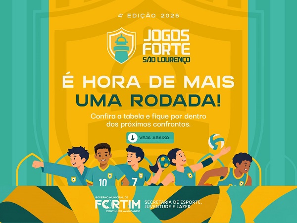 4ª EDIÇÃO DOS JOGOS FORTE SÃO LOURENÇO SEGUE COM NOVOS CONFRONTOS