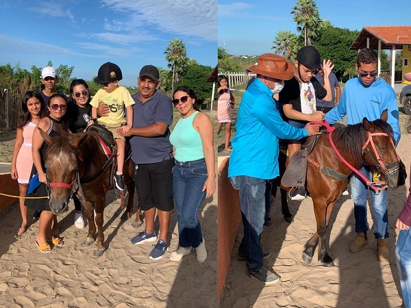 CRAS FORTIM VISITA O CENTRO DE EQUOTERAPIA PARAÍSO RURAL EM ARACATI - CEARÁ